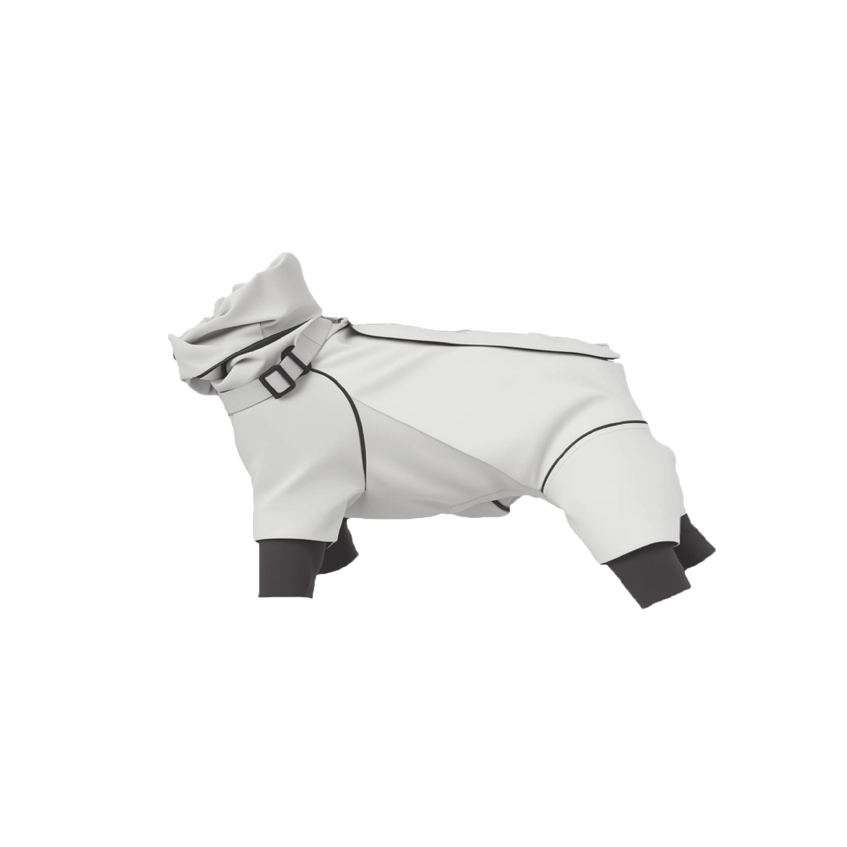Waterproof dog jacket for rainy outdoor adventures