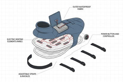 狗电加热夹克拆解图