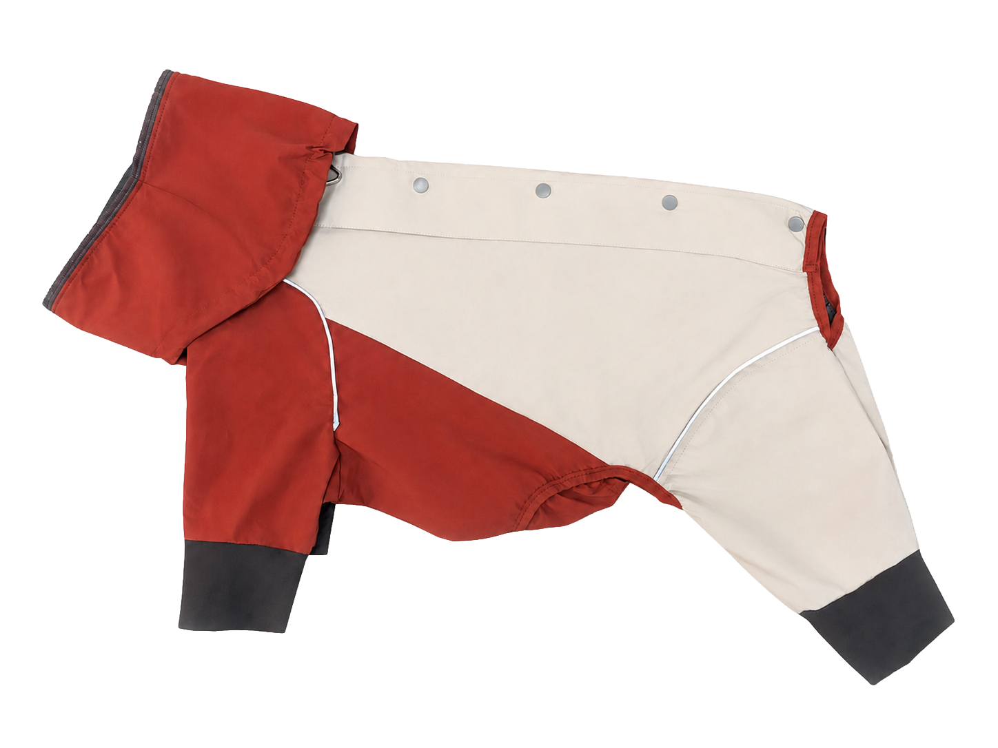 Outdoor Shell Jacket in Red