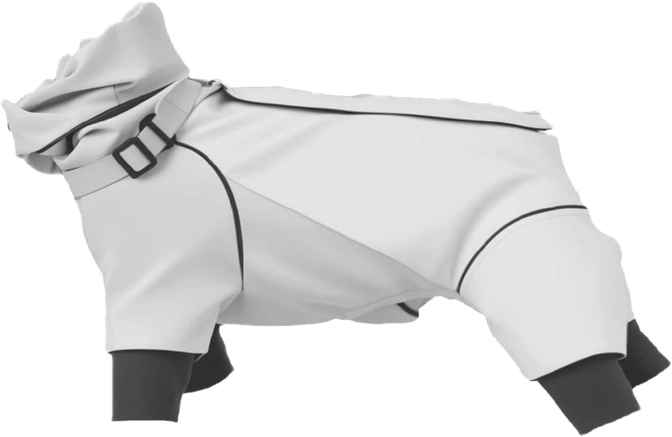 Outdoor Shell Jacket in White