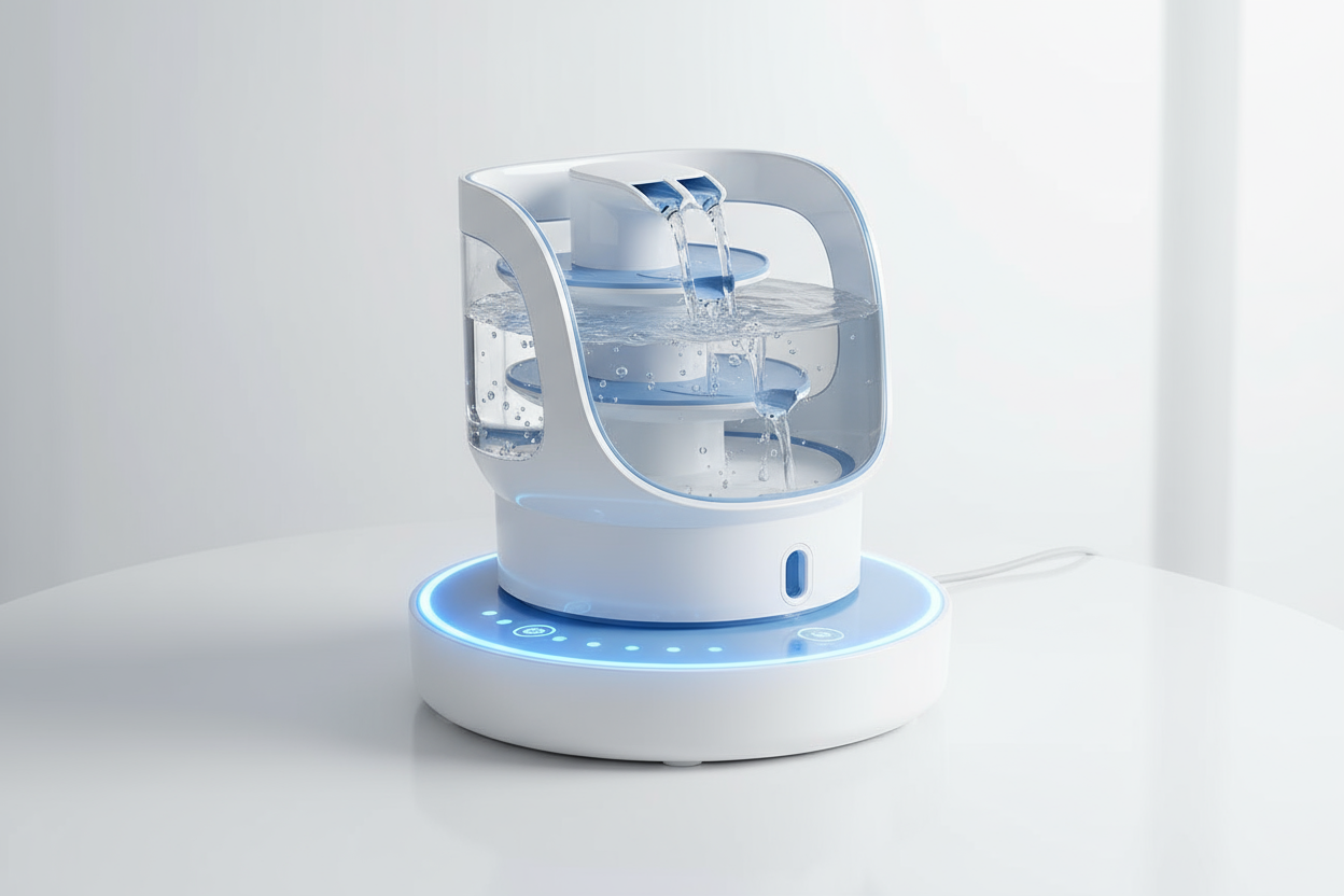 smart pet water fountain, automatic pet waterer, cat dog drinking fountain, woofeel smart water bowl, pet hydration system, pet water dispenser