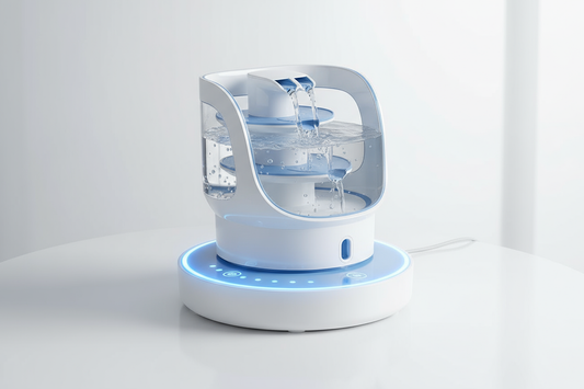 smart pet water fountain, automatic pet waterer, cat dog drinking fountain, woofeel smart water bowl, pet hydration system, pet water dispenser